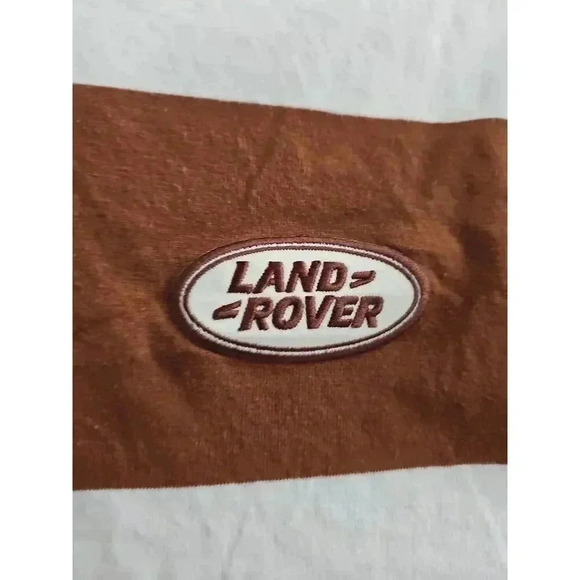 Pacsun Mens Land Rover Striped Polo Shirt Short Sleeve Small - Picture 6 of 8